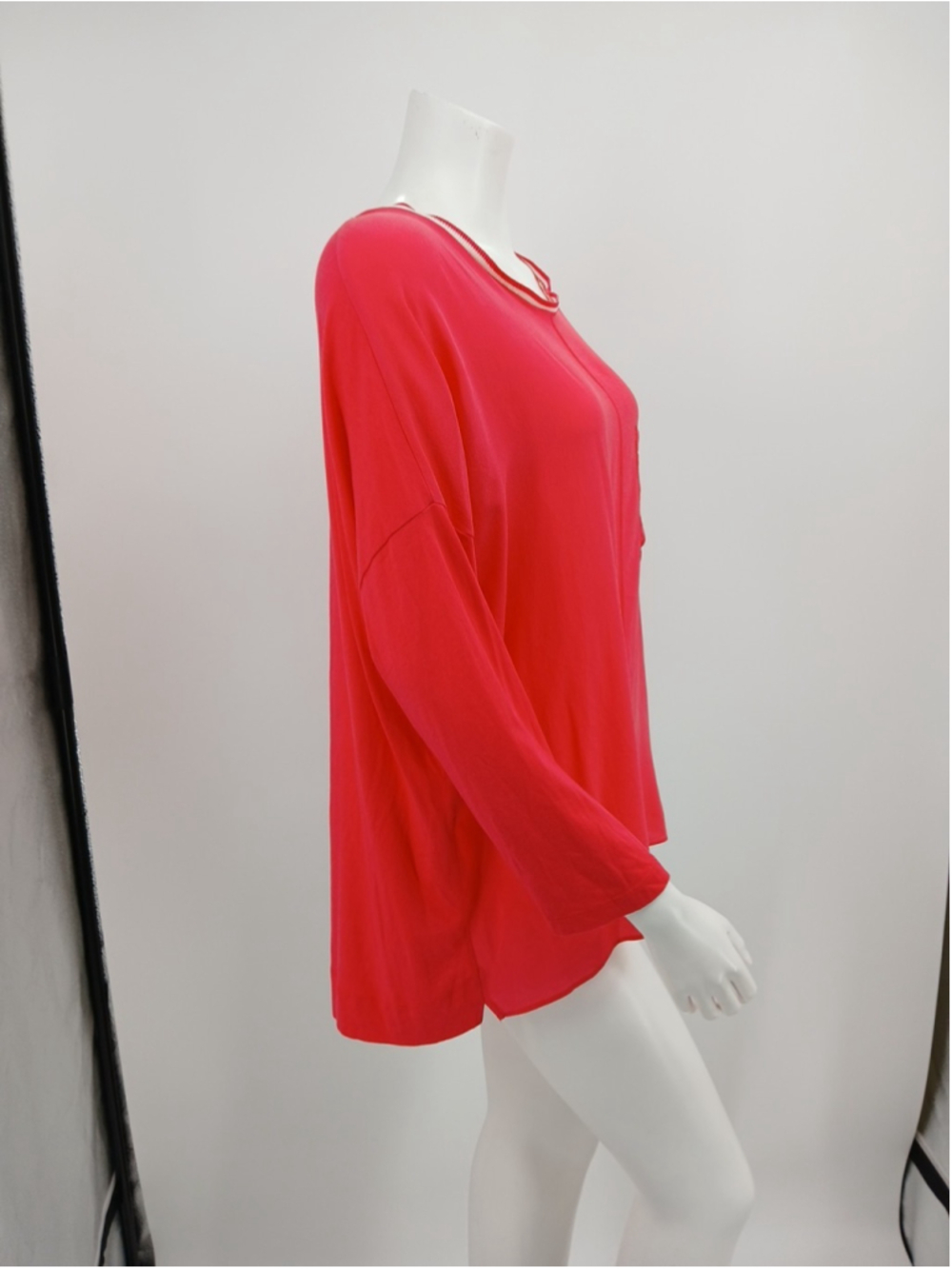Gerard Darel Salmon Pink Top Size 4 Oversized - Picture 4 of 10